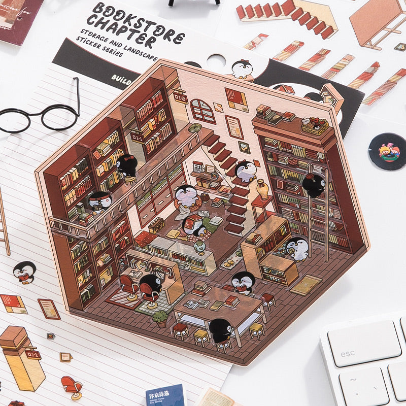 3D Miniature Sticker Sets