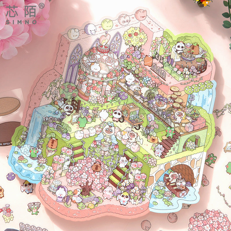 3D Miniature Sticker Sets