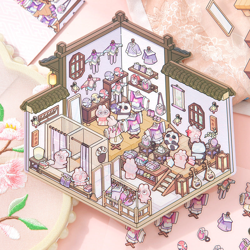 3D Miniature Sticker Sets