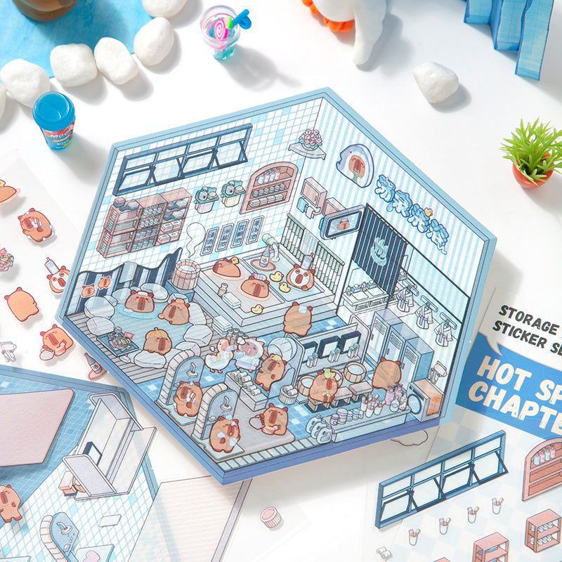 3D Miniature Sticker Sets