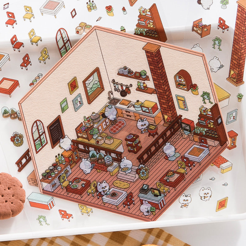 3D Miniature Sticker Sets