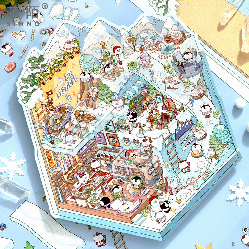 3D Miniature Sticker Sets