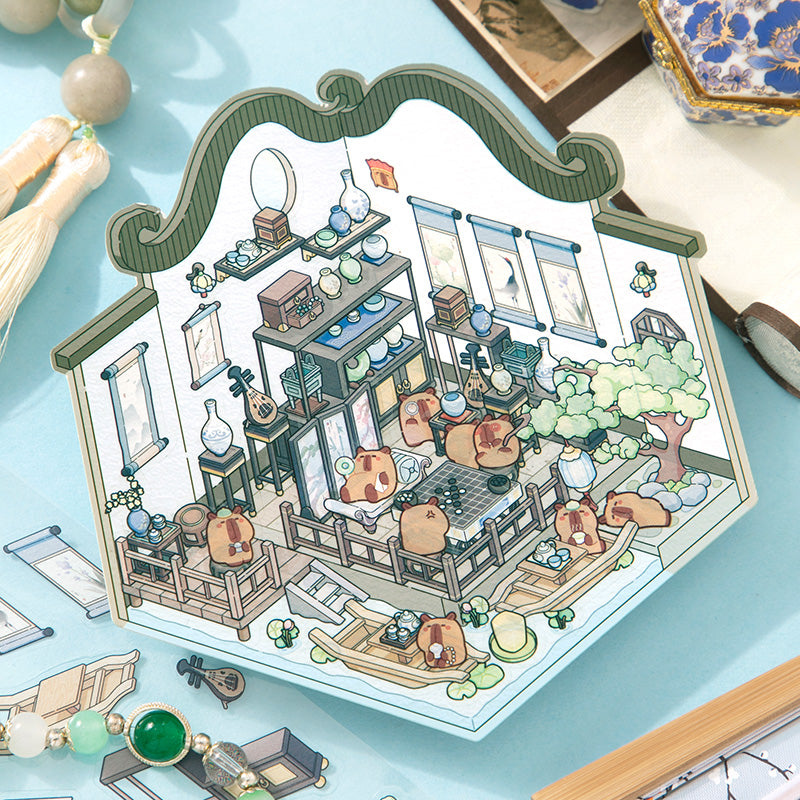 3D Miniature Sticker Sets