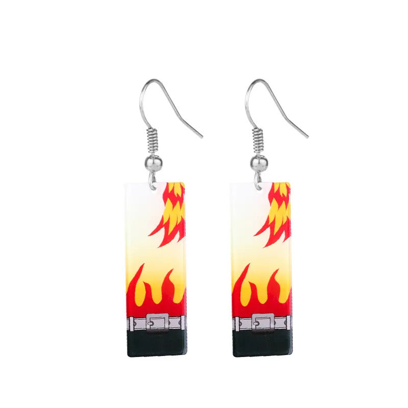 Demon Slayer Hanafuda Earrings