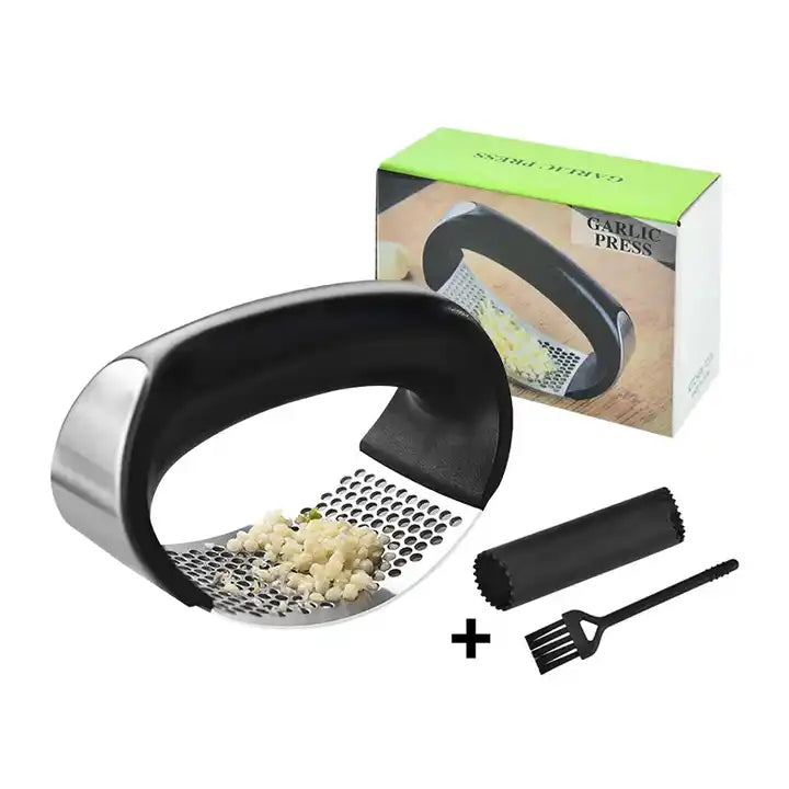 Garlic Pealer & Press