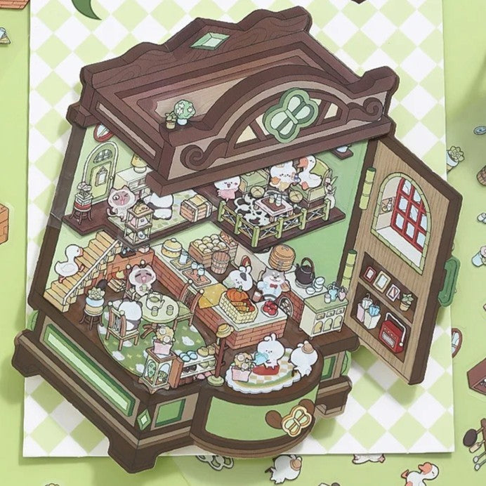 3D Miniature Sticker Sets