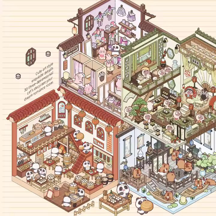 3D Miniature Sticker Sets