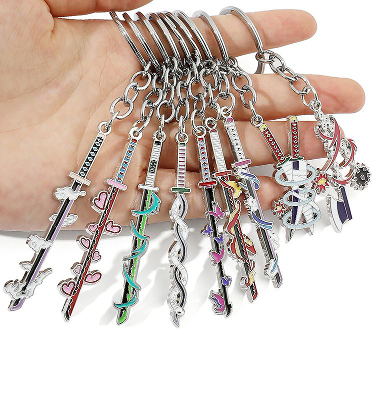 Demon Slayer Katana Keychains
