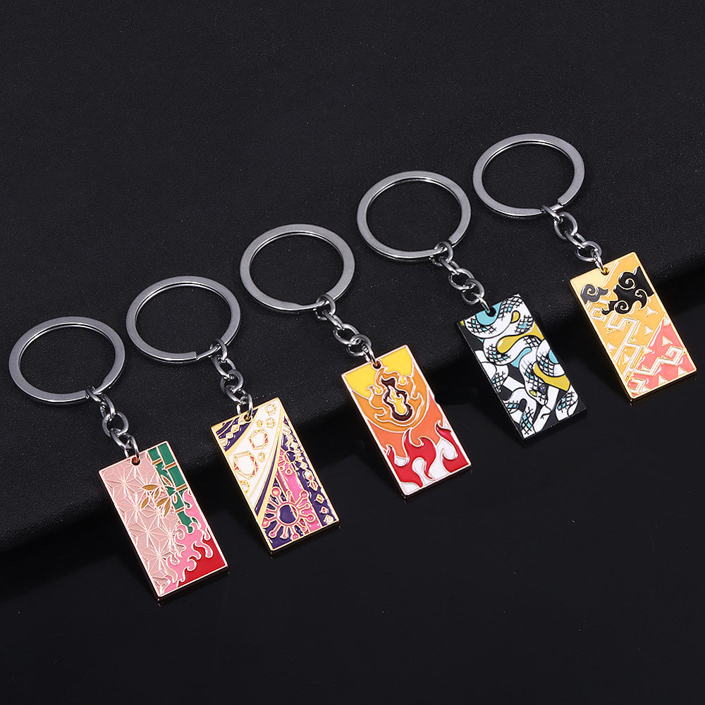 Demon Slayer Character Theme Keychain