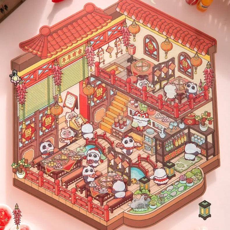 3D Miniature Sticker Sets