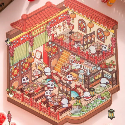 3D Miniature Sticker Sets