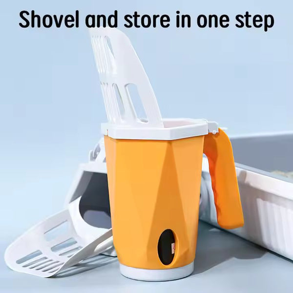 2-in-1 Litter Shovel With Bag